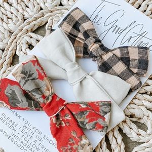 Vintage Style Baby Bows